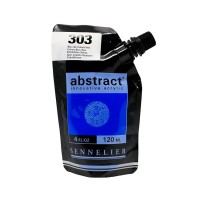 Акриловая краска Abstract, 120 мл, кобальт синий