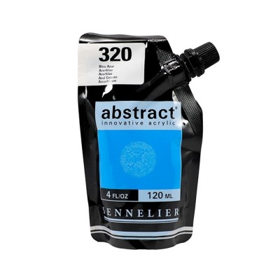 Акриловая краска Abstract, 120 мл, голубой