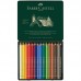 Пастельные карандаши Faber-Castell Pitt Pastel 24 цвета в металлической коробке