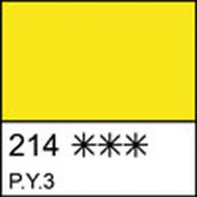 Краска акварель художественная Белые ночи лимонная цв. №214 кювета 2,5мл